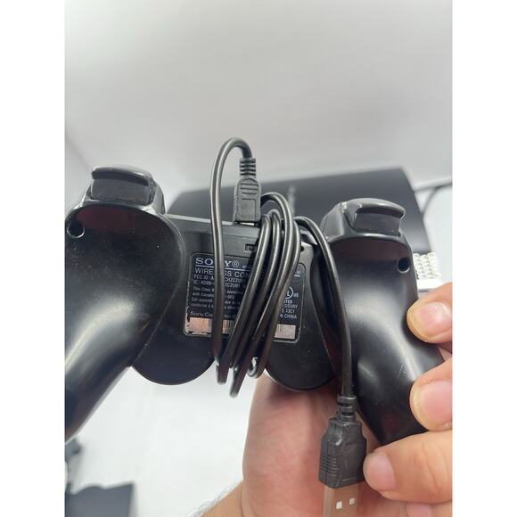 Sony PlayStation 3 PS3 CECHG01 Fat Console Black - Tested With Controller - Picture 15 of 15